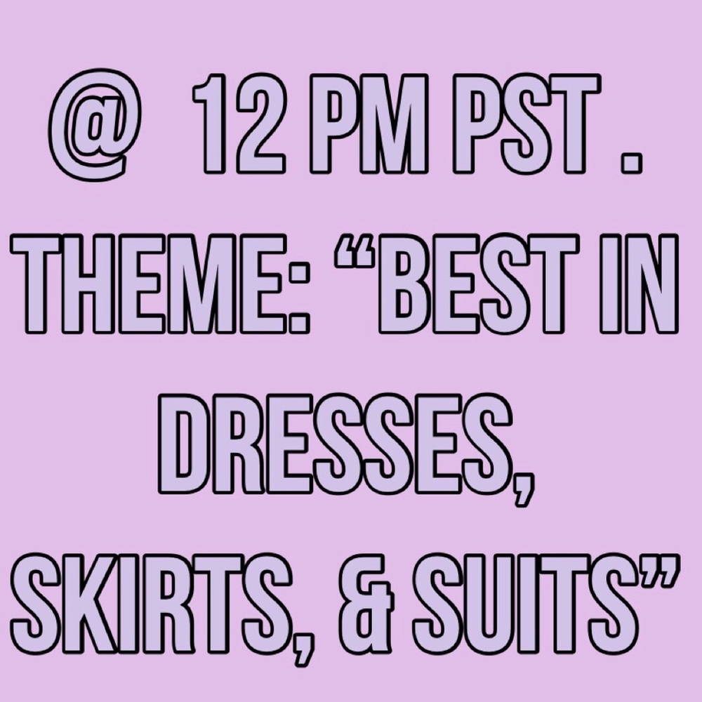 Dresses N Skirts: Posh Party 3/30 @ 12 PM PST - Picture 2 of 2